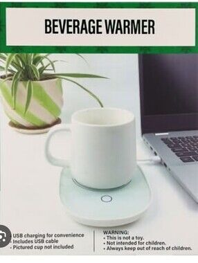 FESTIVE VOICE NWT USB Powered Beverage Warmer